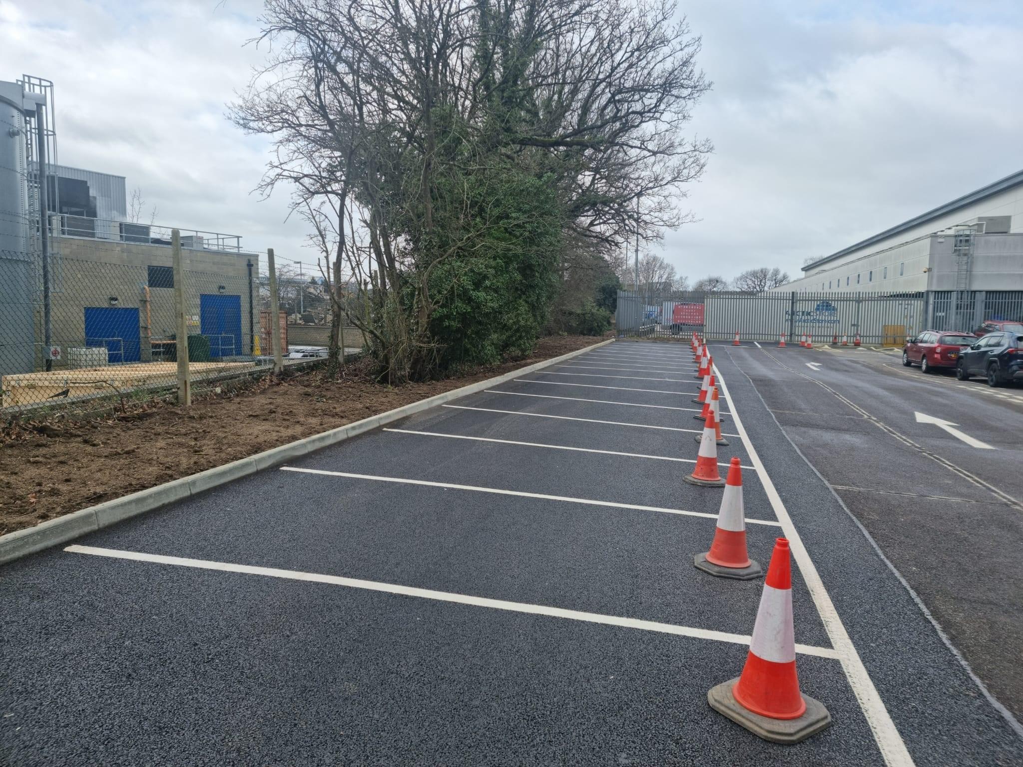 Car park tarmac surfacing Midlands