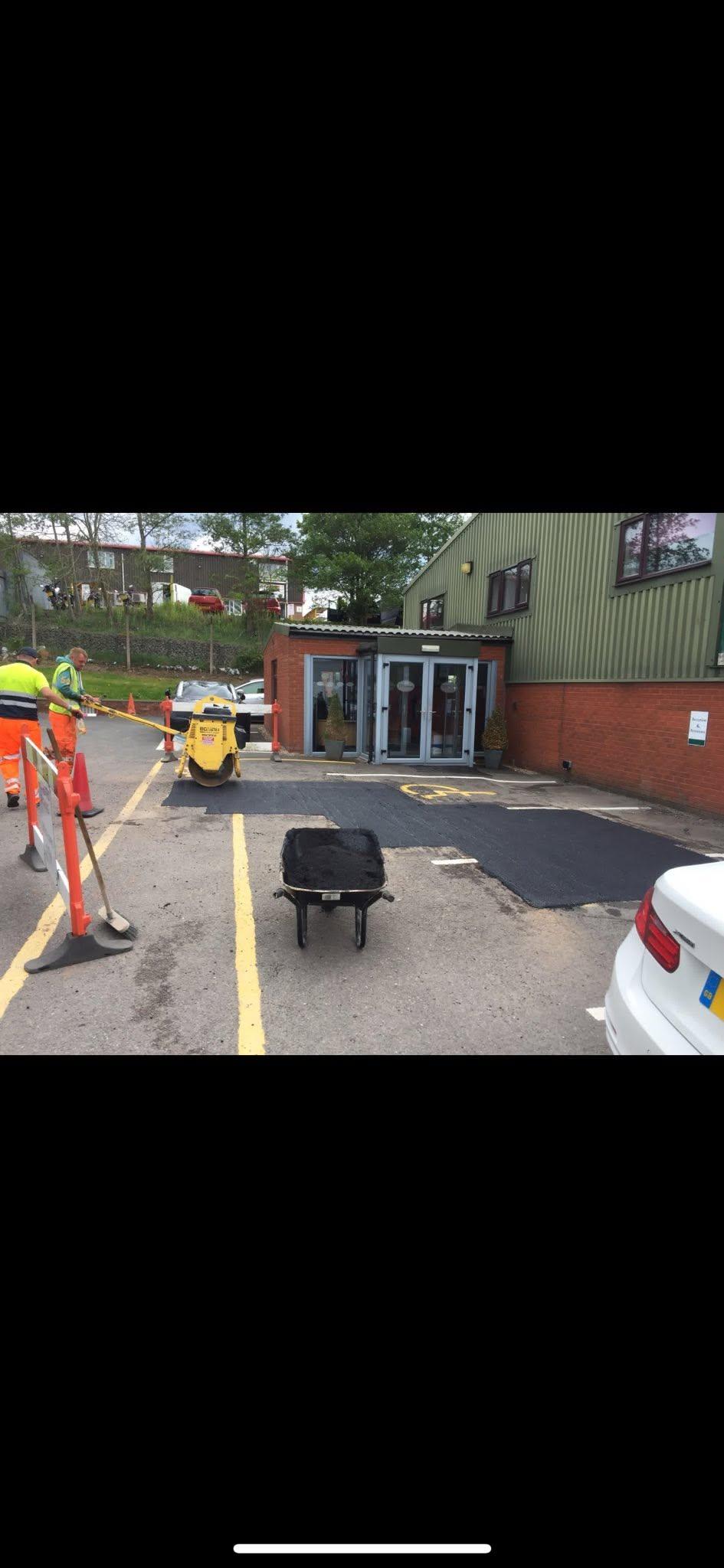 Car Park Pothole Repair