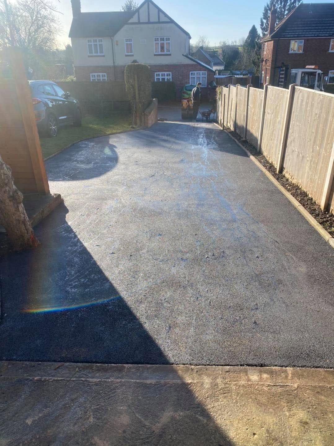 Long Driveway Resurfacing
